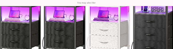 Your Nightstand Is Wasting Space—This One Charges, Lights Up & Stores It All ⚡✨