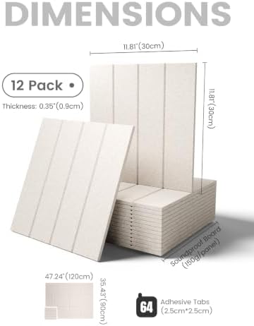 Fluxynara Felt Bulletin Board & Cork Board Alternative, Oatmeal - Image 2