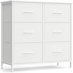 SONGMICS Dresser for Bedroom, Tall Dresser with 6 Fabric Drawers by SONGMICSbySONGMICSHOME
