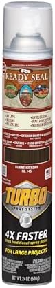 Ready Seal Exterior Wood Stain & Sealer, Dark Walnut, Turbo Spray by ReadySeal