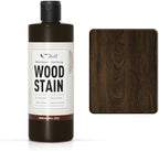 DWIL Water Based Wood Stain - Multiple Finishes, Fast Drying, Indoor and Outdoor Furniture, Wood Paneling, Cabinets and More, Low Odor ＆ Non-Toxic (8.5oz Black Walnut) by DWILPAINT