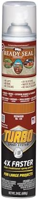 Ready Seal Exterior Wood Stain & Sealer, Redwood, Turbo Spray by ReadySeal