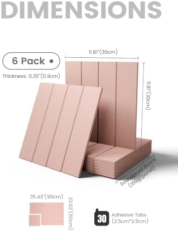 Fluxynara 36" x 24" Large Felt Bulletin Board, Pink - Image 2