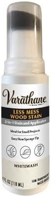 Varathane Less Mess Whitewash Wood Stain & Applicator by Varathane
