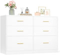 VASAGLE 6-Drawer Dresser, Chest of Drawers, 46.9 x 15.8 x 30.7 Inches by VASAGLEbySONGMICSHOME