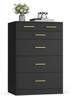 VASAGLE 6-Drawer Dresser, Chest of Drawers, 23.7 x 15.8 x 34.8 Inches by VASAGLEbySONGMICSHOME