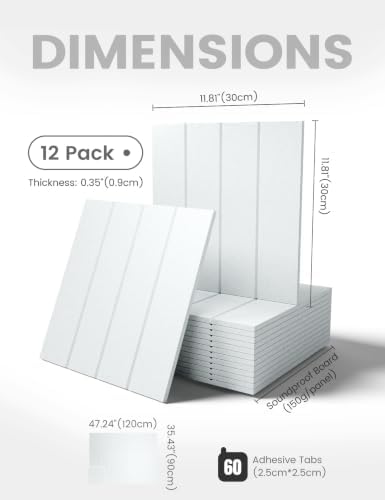 Fluxynara 48" x 36" Large Felt Bulletin Board, Cold White - Image 2