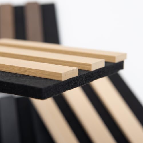 Art3d Wood Slat Panels, Soundproof Drop Ceiling, 4 Multi-Color, Sample Pack - Image 3