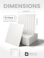 Fluxynara 48" x 36" Large Felt Bulletin Board, Milky White - Image 2