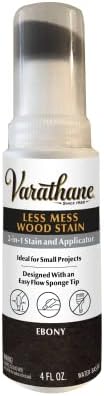 Varathane Less Mess Ebony Wood Stain & Applicator by Varathane