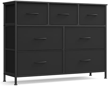 SONGMICS Dresser for Bedroom, Wide Dresser with 7 Fabric Drawers by SONGMICSbySONGMICSHOME