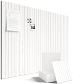 Fluxynara 48" x 36" Large Felt Bulletin Board, Milky White by FLUXYNARA