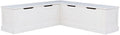 Riverbay Furniture Backless Wood Corner Kitchen Breakfast Nook Bench, by Unknown