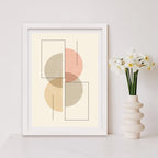 puthiac 16x24 Solid Oak Wood Picture Frame, White, 1 Pack - Image 4