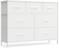SONGMICS Dresser for Bedroom, Wide Dresser with 7 Fabric Drawers by SONGMICSbySONGMICSHOME