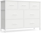SONGMICS Dresser for Bedroom, Wide Dresser with 7 Fabric Drawers by SONGMICSbySONGMICSHOME