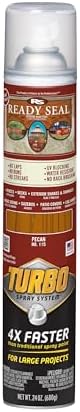 Ready Seal Exterior Wood Stain & Sealer, Pecan, Turbo Spray by ReadySeal