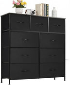 9-Drawer Dresser Anti-Tip Tall Storage Organizer by SageNest