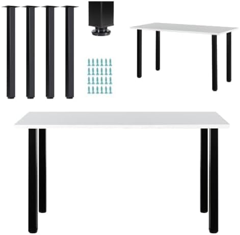 LCSDLHLSY Table Legs 40 inch, Adjustable Metal Legs, Home DIY Furniture Legs - Image 9