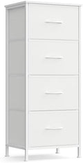 SONGMICS Dresser for Bedroom, Tall Dresser with 4 Fabric Drawers by SONGMICSbySONGMICSHOME