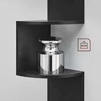VASAGLE Corner Shelf Wall Mount, 5-Tier Floating Corner Bookshelf - Image 6