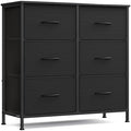 SONGMICS Dresser for Bedroom, Tall Dresser with 6 Fabric Drawers by SONGMICSbySONGMICSHOME