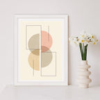 puthiac 18x24 Solid Oak Wood Picture Frames, White, 3 Pack - Image 4