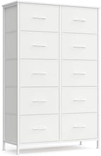 SONGMICS Dresser for Bedroom, Tall Dresser with 10 Fabric Drawers by SONGMICSbySONGMICSHOME