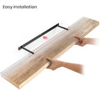 Ballucci Floating Shelves for Wall, 48" Wood Wall Shelf Set of 2, with Invisible Brackets for Bathroom, Living Room, Bedroom, Kitchen, Nursery, 8" Deep, Oak Finish - Image 5