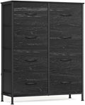 SONGMICS Dresser for Bedroom, Tall Dresser with 8 Fabric Drawers by SONGMICSbySONGMICSHOME