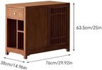 Sofas Chinese Style Wooden Sofa Side Table Tea Cabinet Side Cabinet Side - Image 3