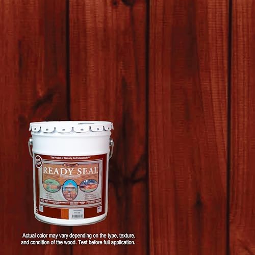 Ready Seal Exterior Wood Stain & Sealer, Mahogany, 5 Gallon - Image 2