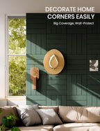 Fluxynara 36" x 24" Large Felt Bulletin Board, Pine Green - Image 3