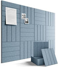 Fluxynara Felt Bulletin Board & Cork Board Alternative, Dusty Blue by FLUXYNARA