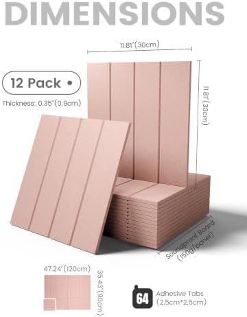 Fluxynara Felt Bulletin Board & Cork Board Alternative, Pink - Image 2