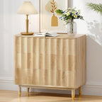 Bifins 31.5" Wide Fluted 3 Drawer Dresser by BifinsFurniture