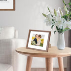puthiac 5x7 Solid Oak Wood Picture Frames, Walnut, 3 Pack - Image 5