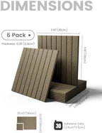 Fluxynara 36" x 24" Large Felt Bulletin Board, Earth Brown - Image 2