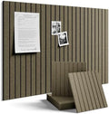 Fluxynara 36" x 24" Large Felt Bulletin Board, Earth Brown by FLUXYNARA