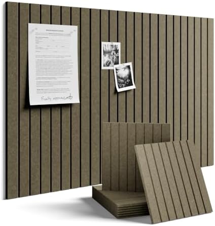 Fluxynara 36" x 24" Large Felt Bulletin Board, Earth Brown by FLUXYNARA