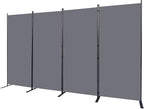 Room Divider 6FT Portable Room Dividers and Folding Privacy Screens, 4 Panel - Image 7