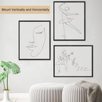 puthiac 11x14 Solid Oak Wood Picture Frame, Black, 1 Pack - Image 5