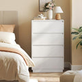 VASAGLE 4-Drawer Dresser, Chest of Drawers, 23.6 x 15.7 x 38.3 Inches by VASAGLEbySONGMICSHOME