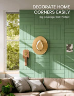 Fluxynara 48" x 36" Large Felt Bulletin Board, Moss Green - Image 3
