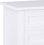 SIMPLIHOME Warm Shaker Solid Wood 24 inch Wide Transitional-Style Bedside - Image 7