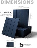 Fluxynara Felt Bulletin Board & Cork Board Alternative, Persian Blue - Image 2