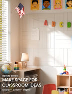 Fluxynara 36" x 24" Large Felt Bulletin Board, Milky White - Image 4