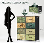 8-Drawer Dresser for Bedroom, Anti-Tip Tall Storage Organizer - Image 3