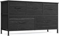 SONGMICS Dresser for Bedroom, Wide Dresser with 5 Fabric Drawers by SONGMICSbySONGMICSHOME