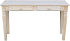 Java Console Table with 2 Drawers, Unfinished - Image 5